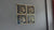 (Set of 4) 4 Qul frames in white and black video


